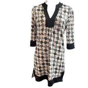 SanSoleil UPF50 Black Grey White Dress Size Medium